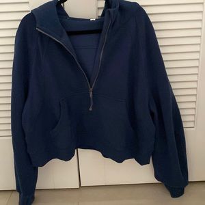 LULULEMON SUBA HALF ZIP TRUE NAVY !!! WORN ONCE!!